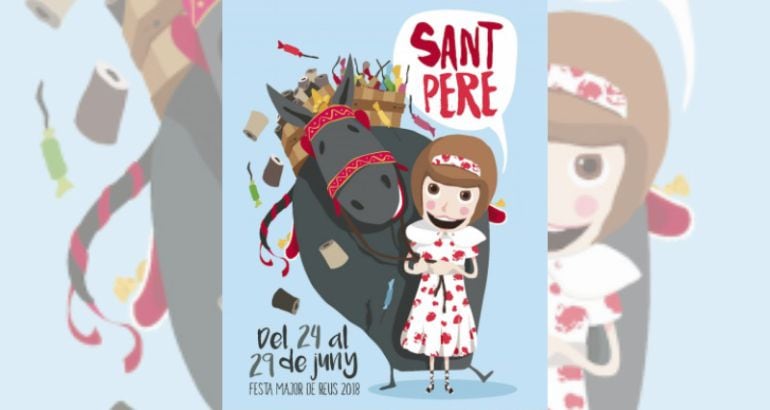 Cartell Festa Major Sant Pere de Reus 2018