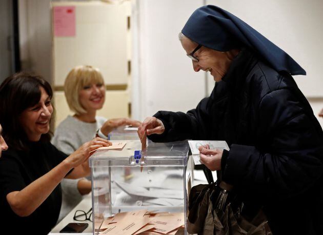 Sor Martina Romero ejerce por primera vez