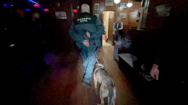 El control en zonas de ocio nocturno de Calahorra se salda con un detenido por tráfico de drogas