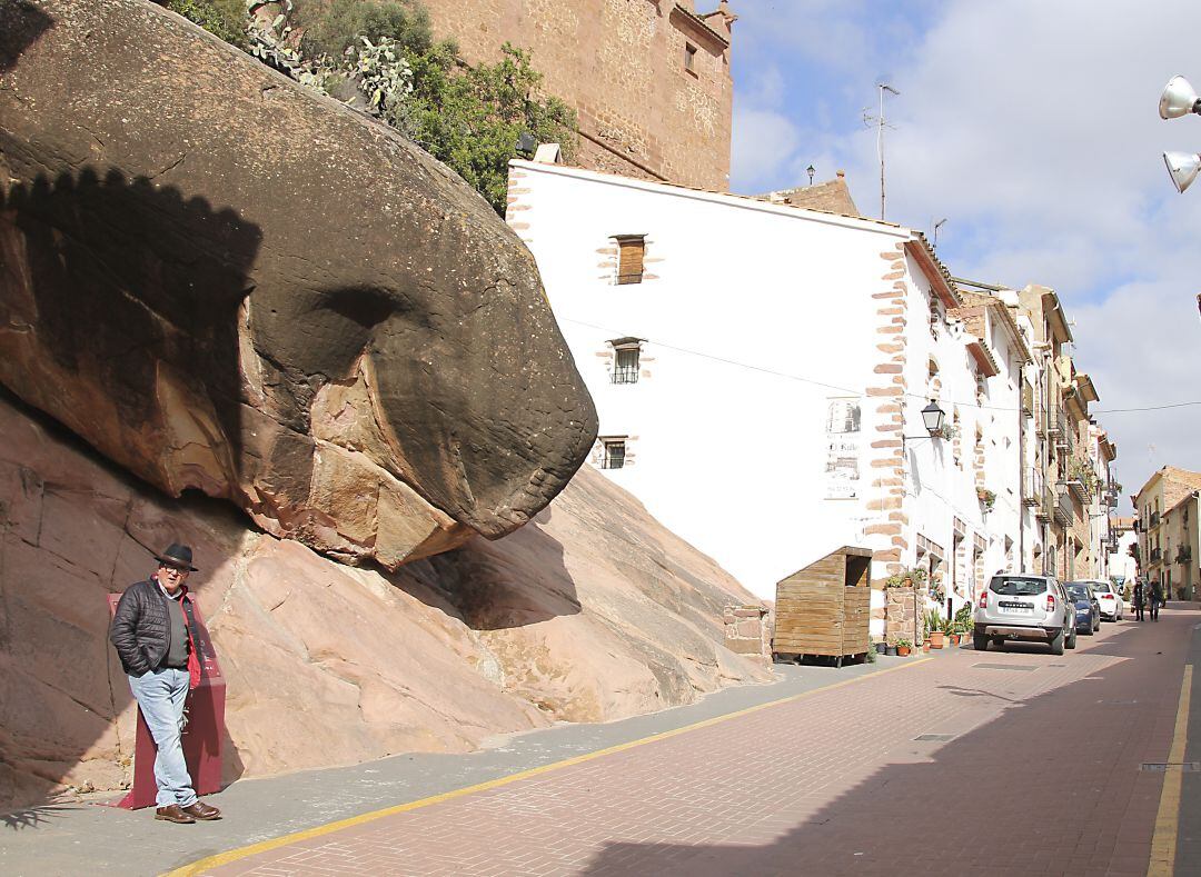Imagen de Vilafamès. Imagen de archivo