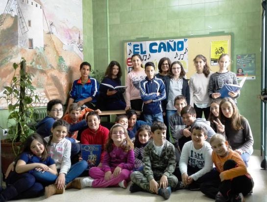 Los niños del colegio &#039;Virgen de la Paz&#039; en Campo De Criptana (Ciudad Real)