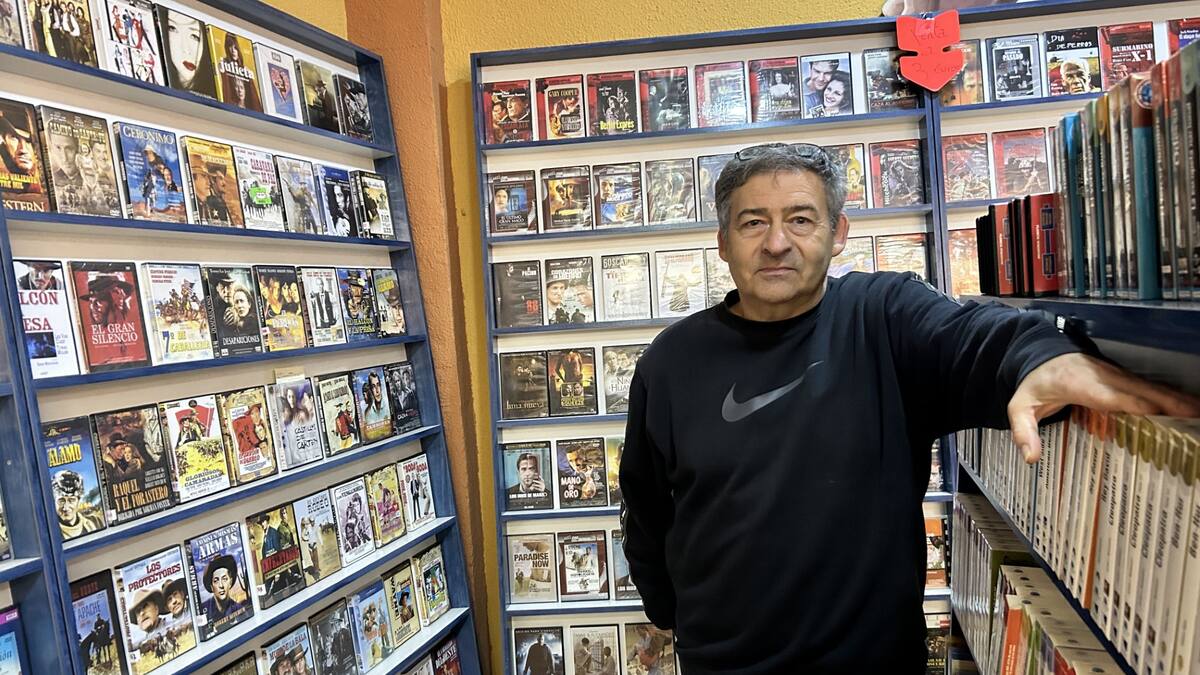 Juan Antonio García, gerente Videoclub García: "Estoy muy contento por el trabajo hecho, para mí ha sido un hobby"