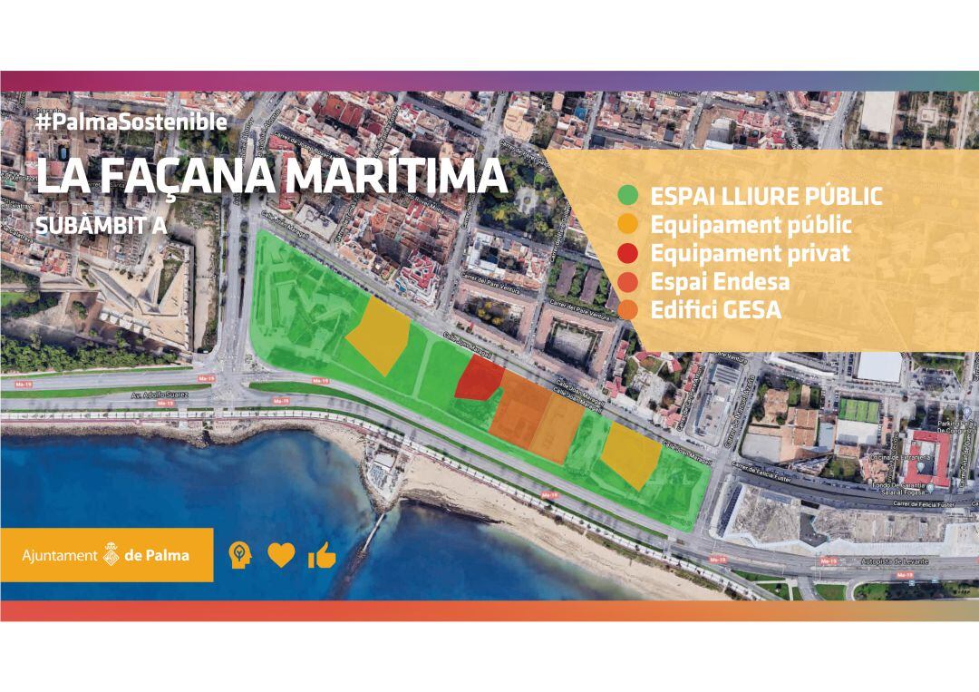 Proyecto de la reforma de la fachada marítima.