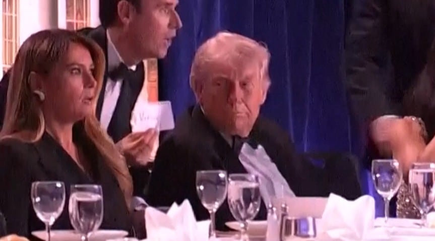 Melania Trump se sorprende tras escuchar los disparos