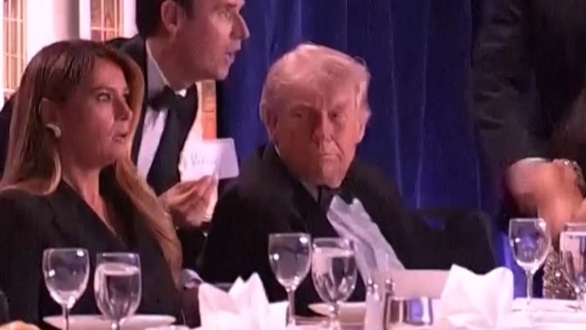 La impactante reacción de Melania Trump al escuchar los disparos en la Cena de Corresponsales
