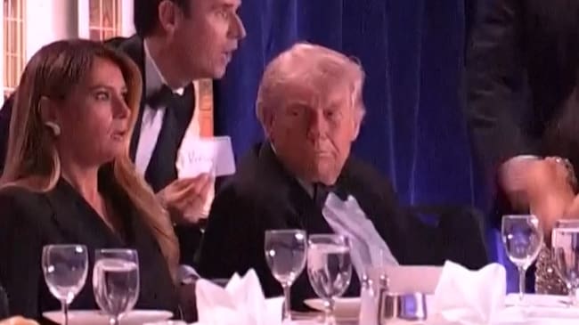 Melania Trump se sorprende tras escuchar los disparos