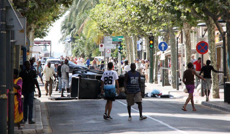 Carrers de Salou dimarts al matí.