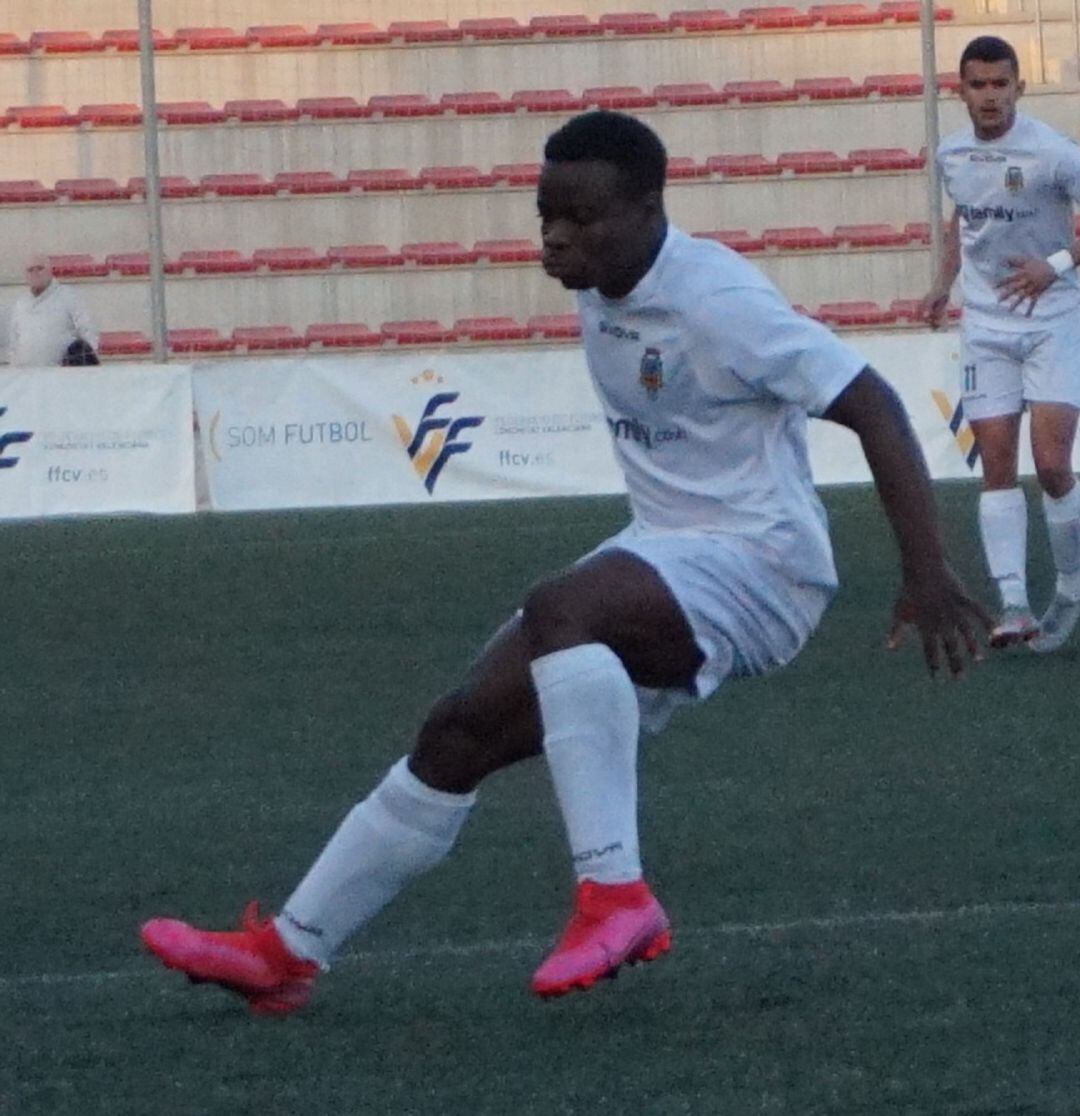 David Salomé en su última visita a Elda con el Olimpic de Xàtiva