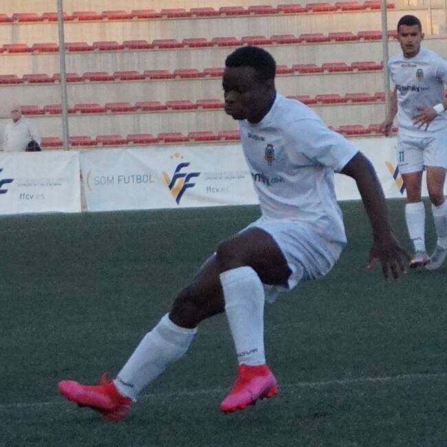 David Salomé en su última visita a Elda con el Olimpic de Xàtiva