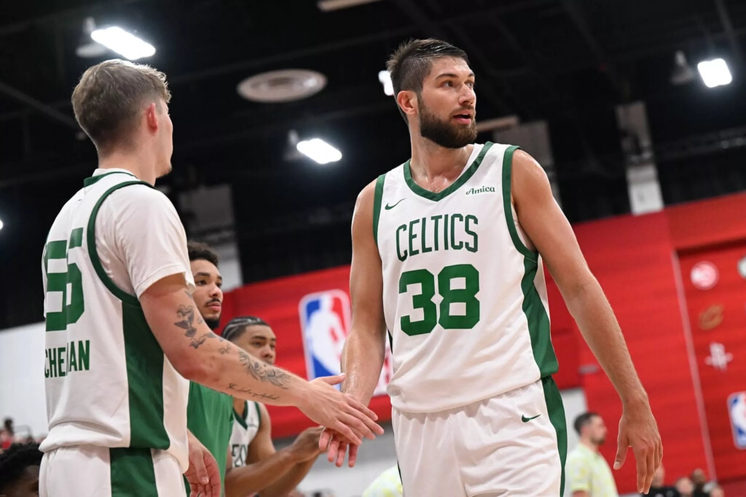 Killian Tillie con los Boston Celtics en la Summer League de la NBA/ NBA