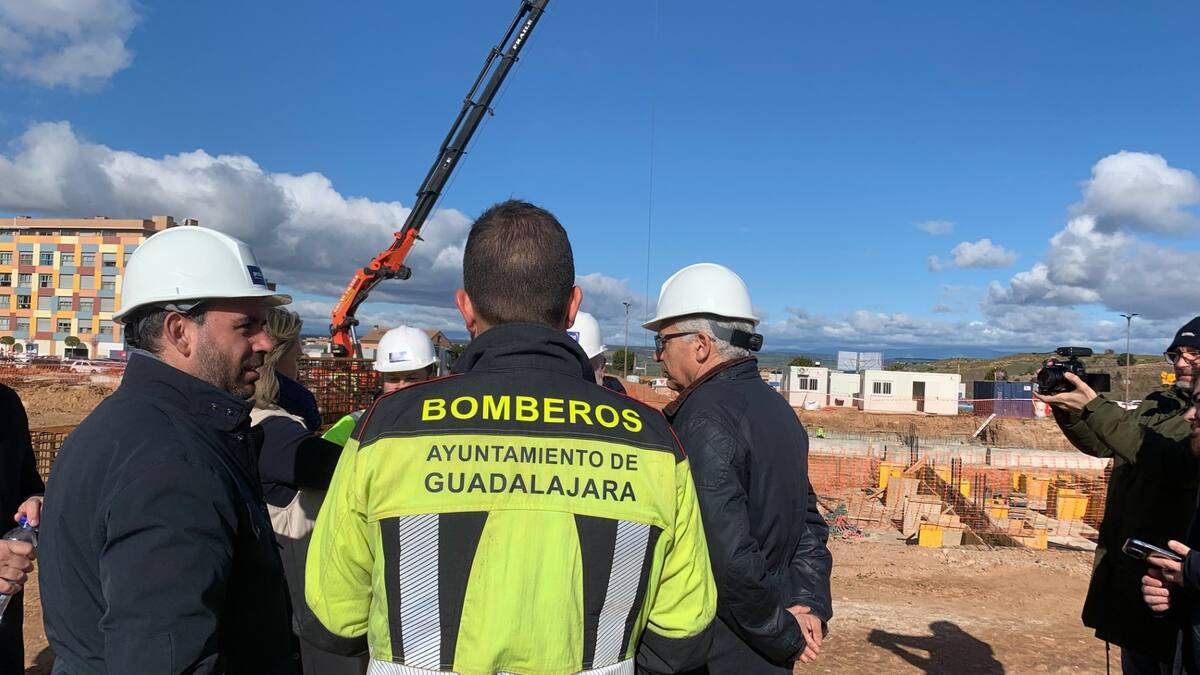 8 millones de euros y 3 años de obras para el nuevo Parque de Bomberos de Guadalajara