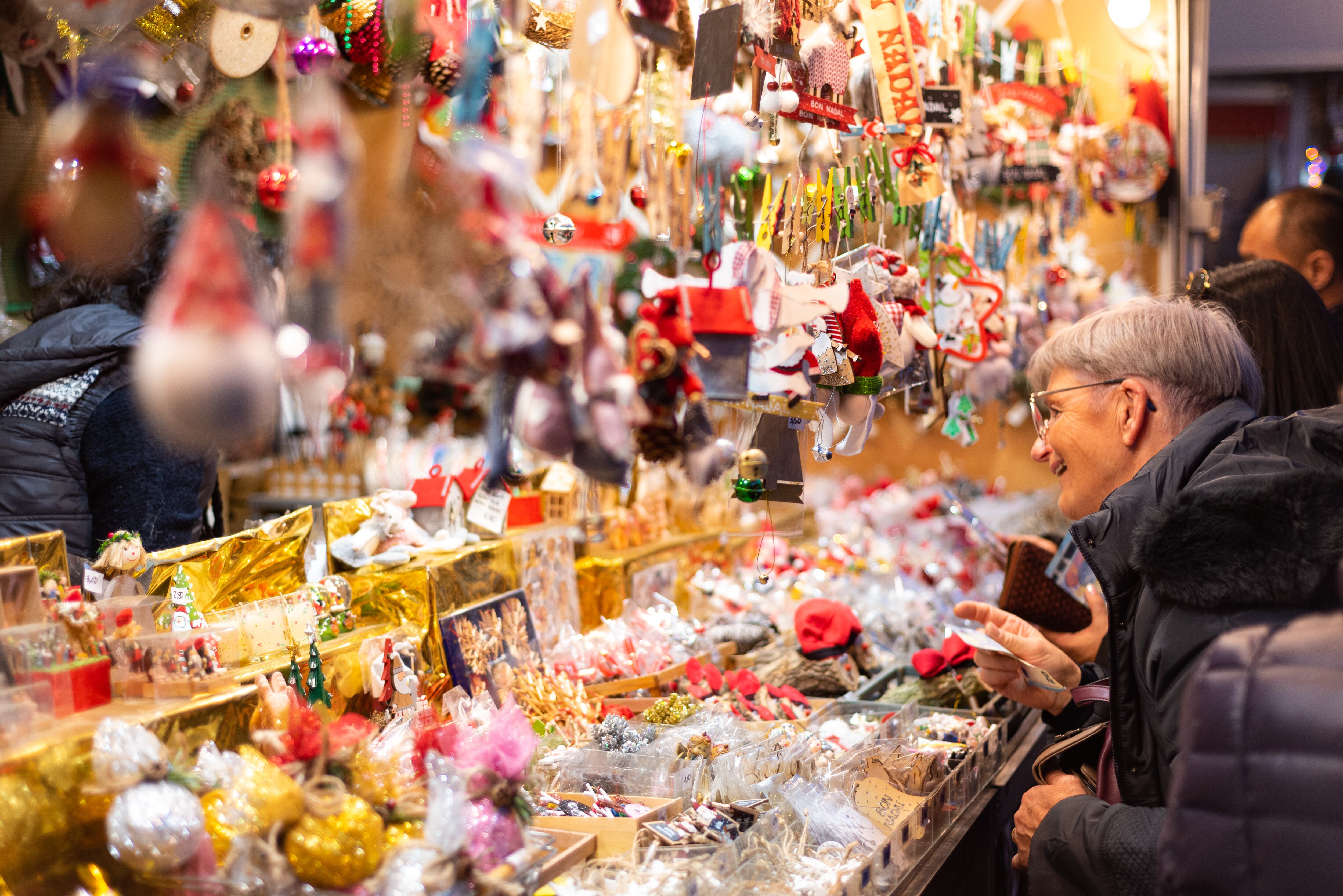 El mercadillo navideño de Sagrada Familia de este 2022, en Barcelona