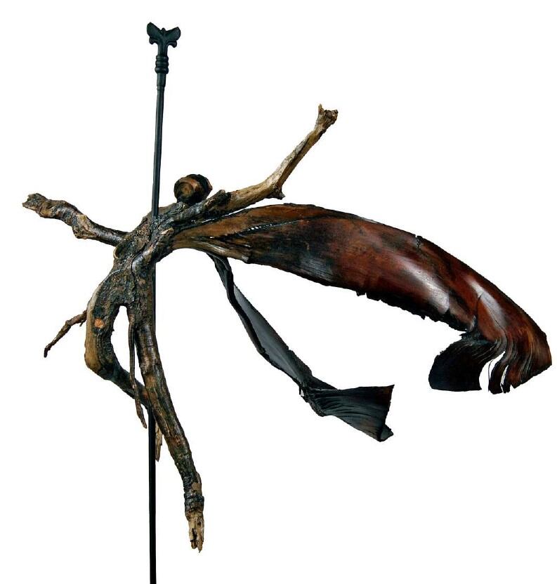 Escultura perteneciente al artista cántabro Diego Naret