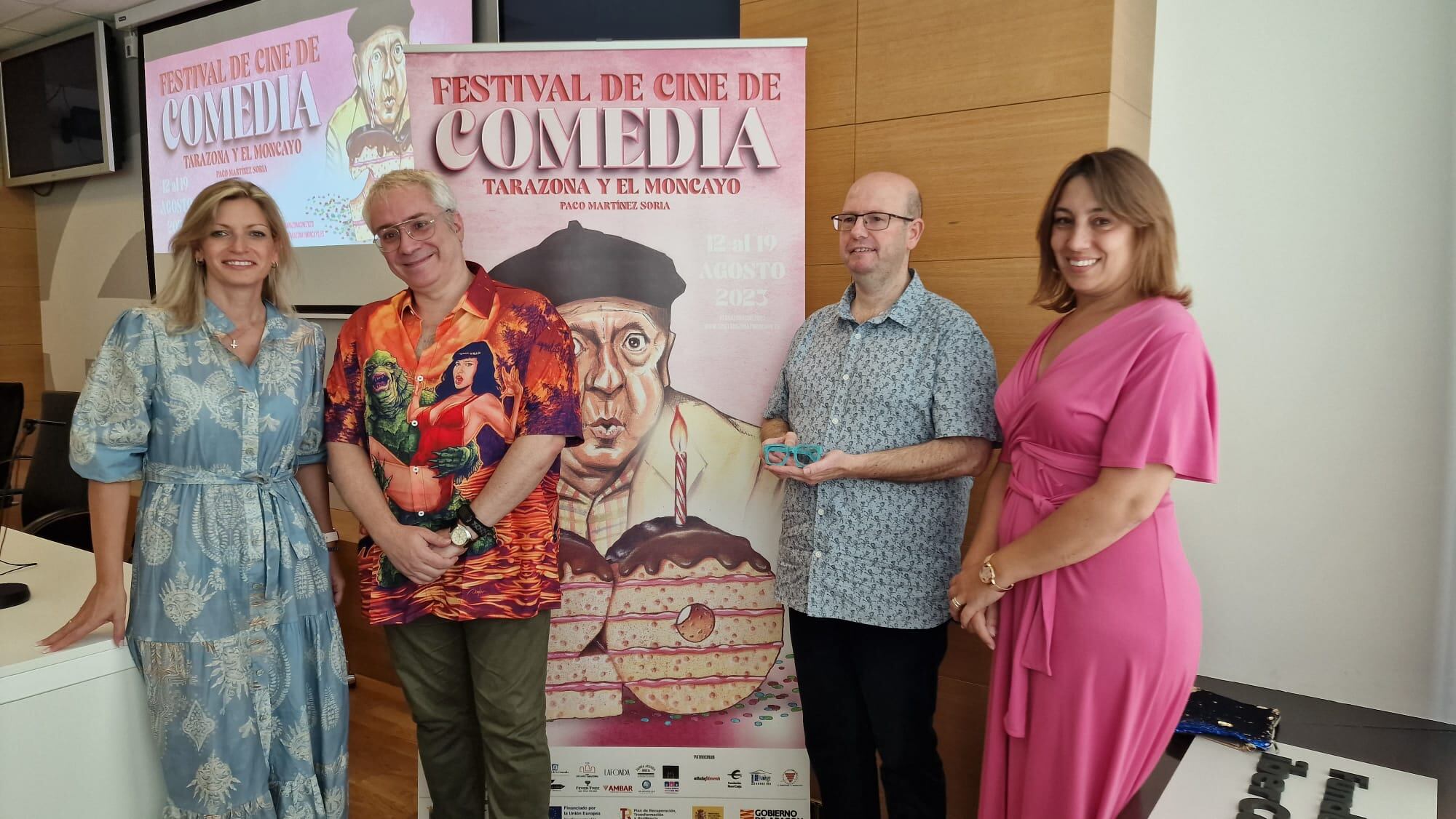 Presentación del festival de Cine y Comedia de Tarazona.