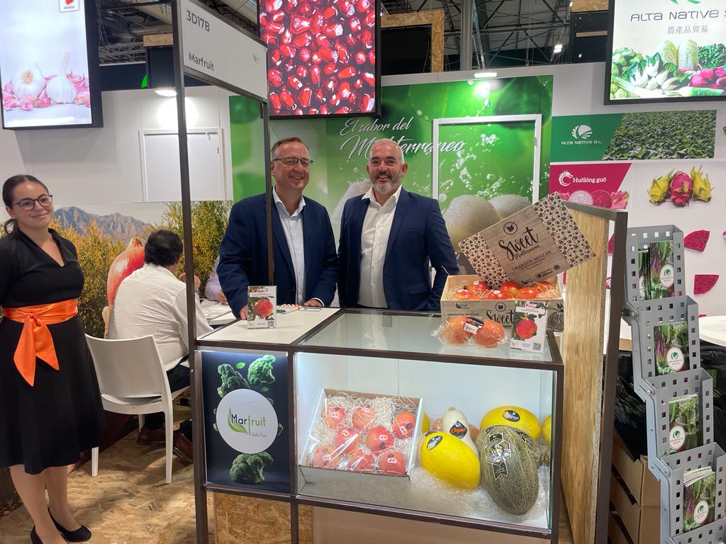 Raúl Sempere, concejal del Camp d&#039;Elx, en la Feria Fruit Attraction