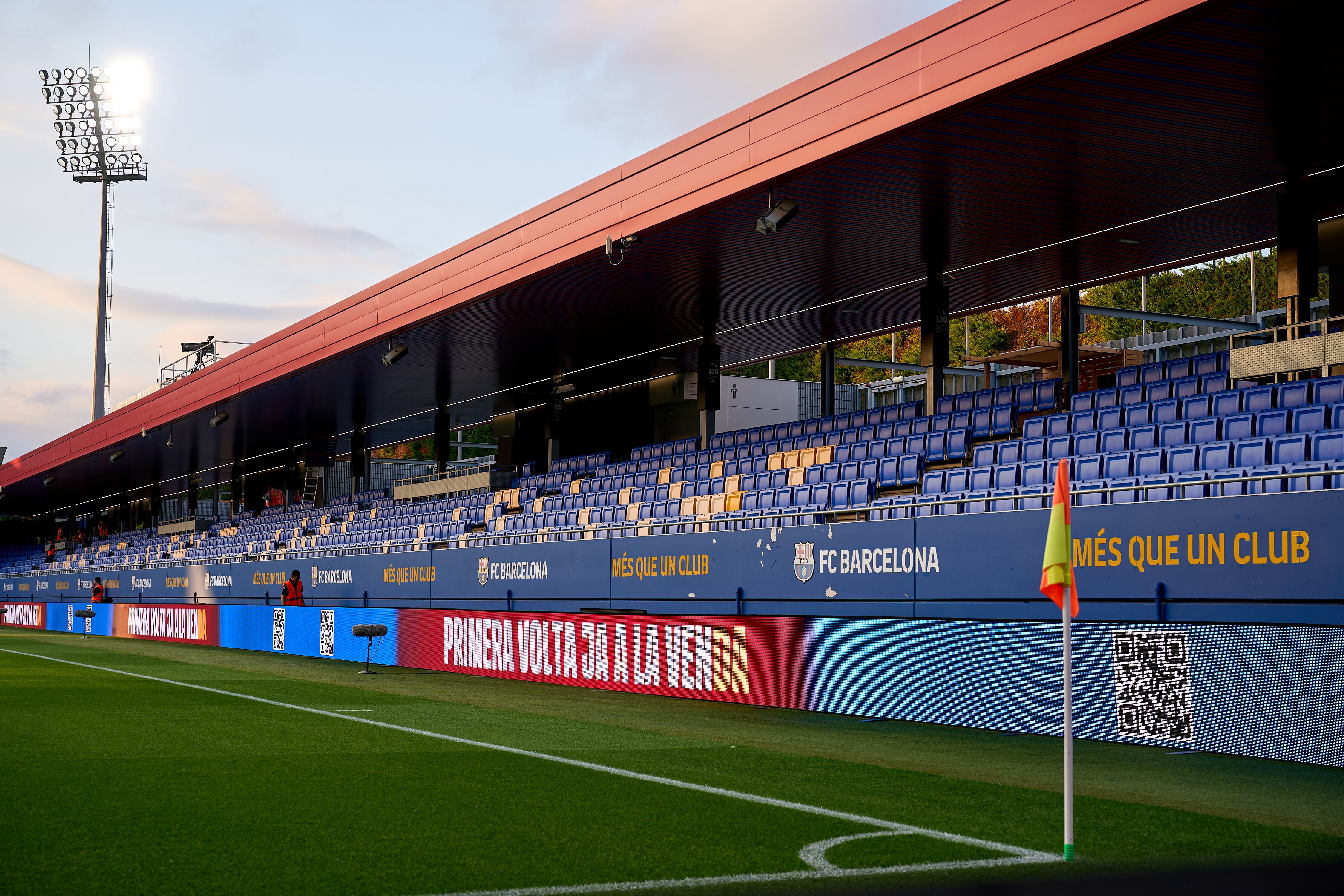 Tribuna del estadio Johann Cruyff
