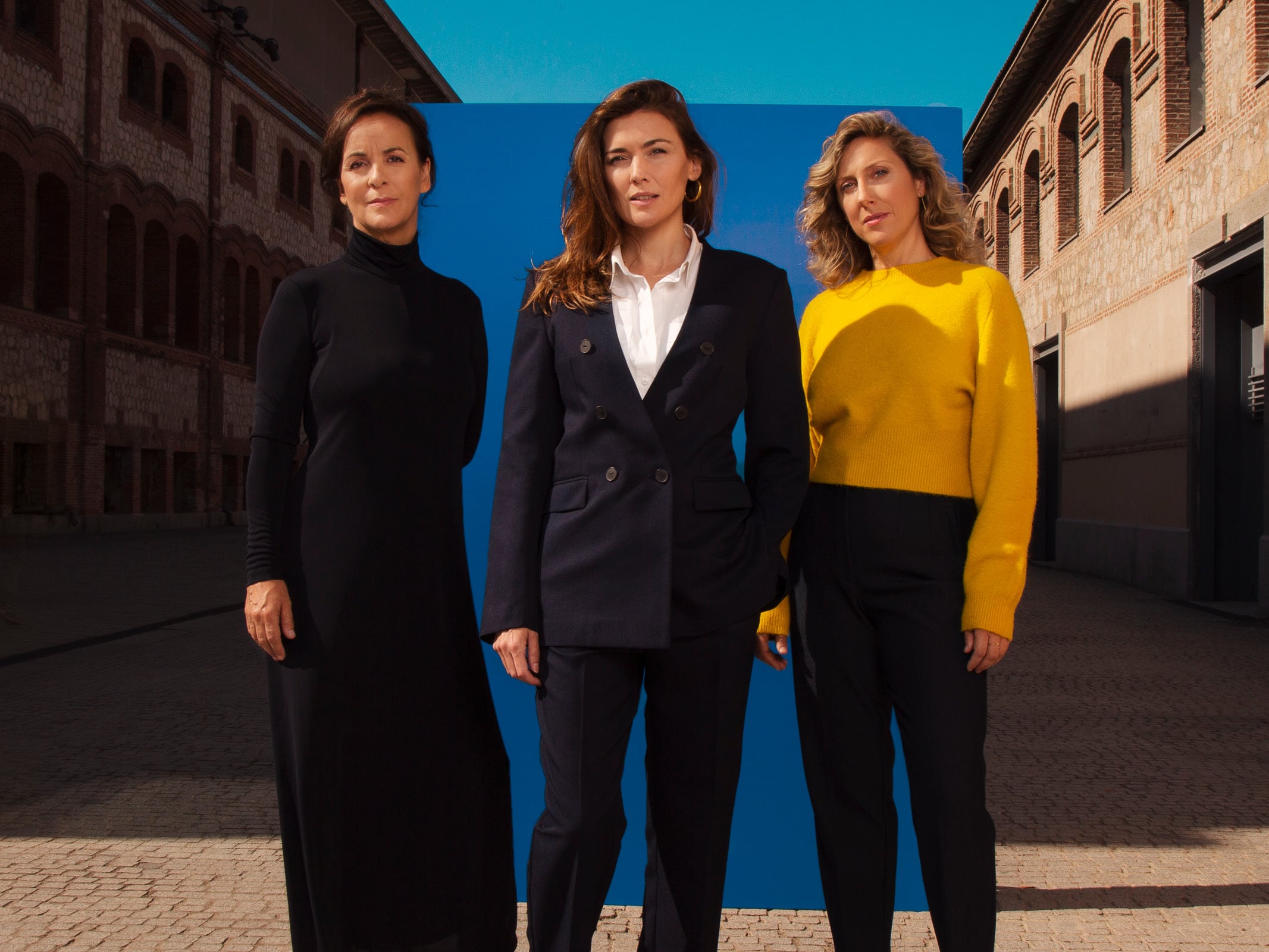 Cecilia Freire, Marta Nieto y Amaia Lizarralde