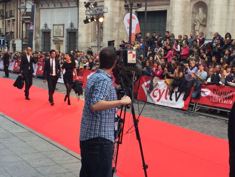 Alfombra roja en la 61 SEMINCI