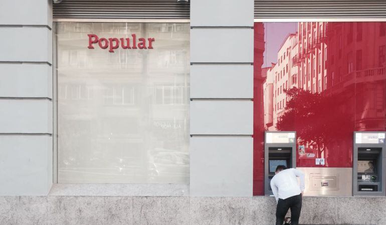 Oficina del Banco Popular en Gran Vía (Madrid)