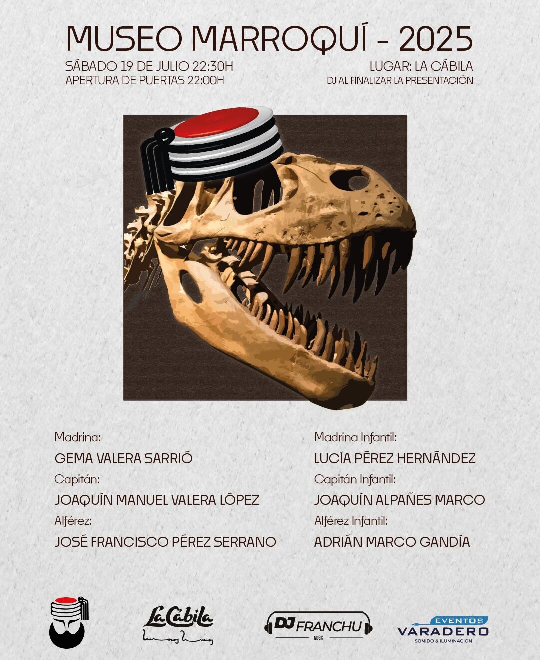 Cartel acto Bando Marroquí