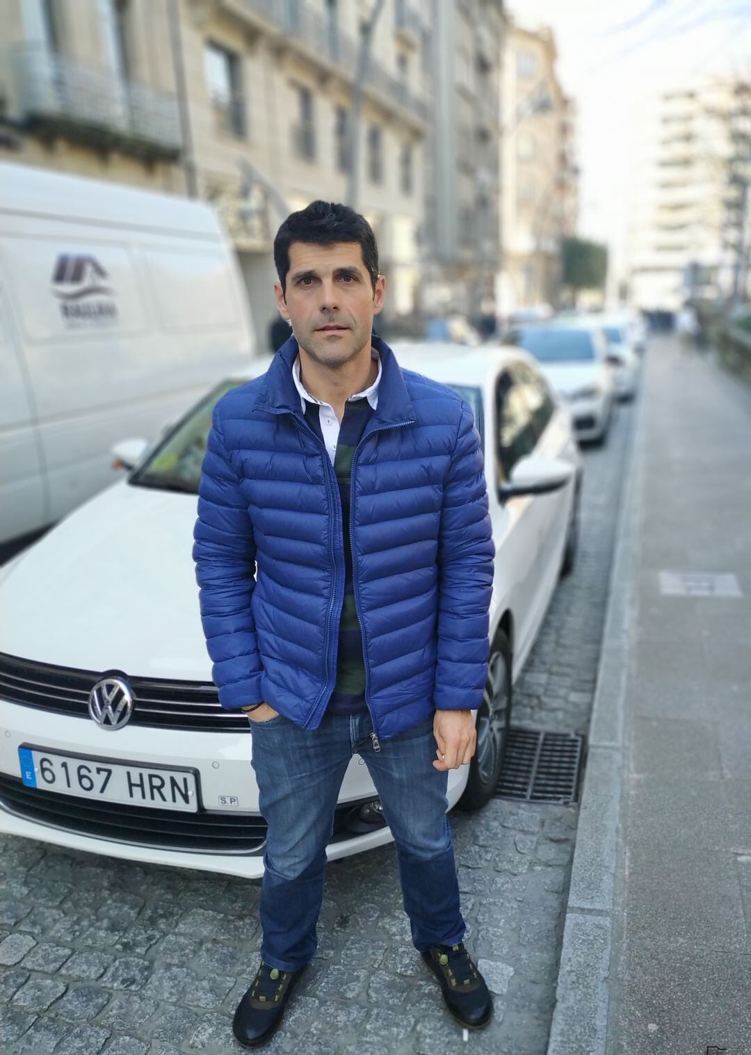 Francisco Álvarez, presidente de la Asociación Provincial de Taxis de Ourense