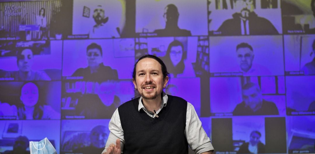 El secretario general de Podemos, Pablo Iglesias.