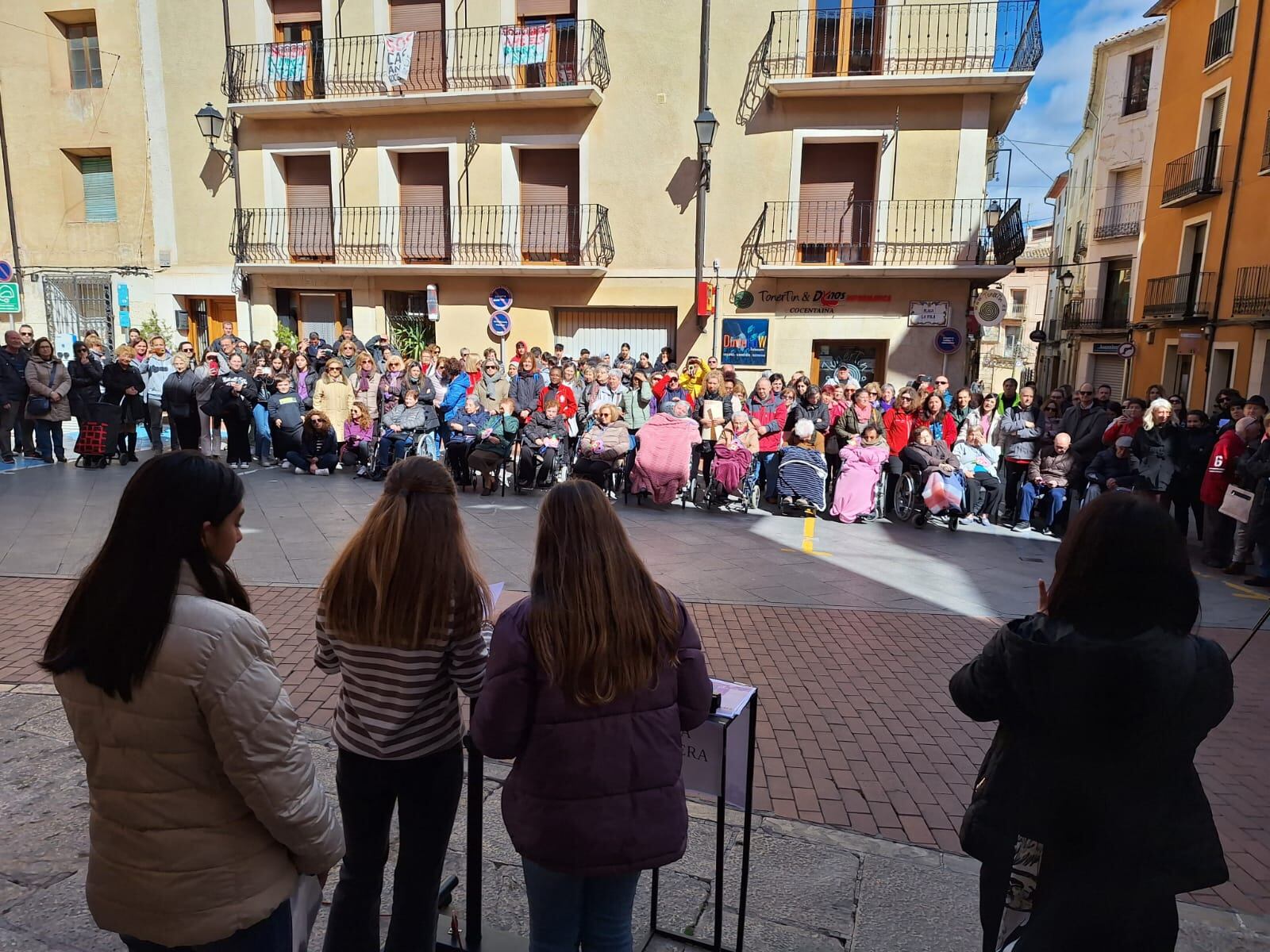 Lectura manifiesto 8M Cocentaina