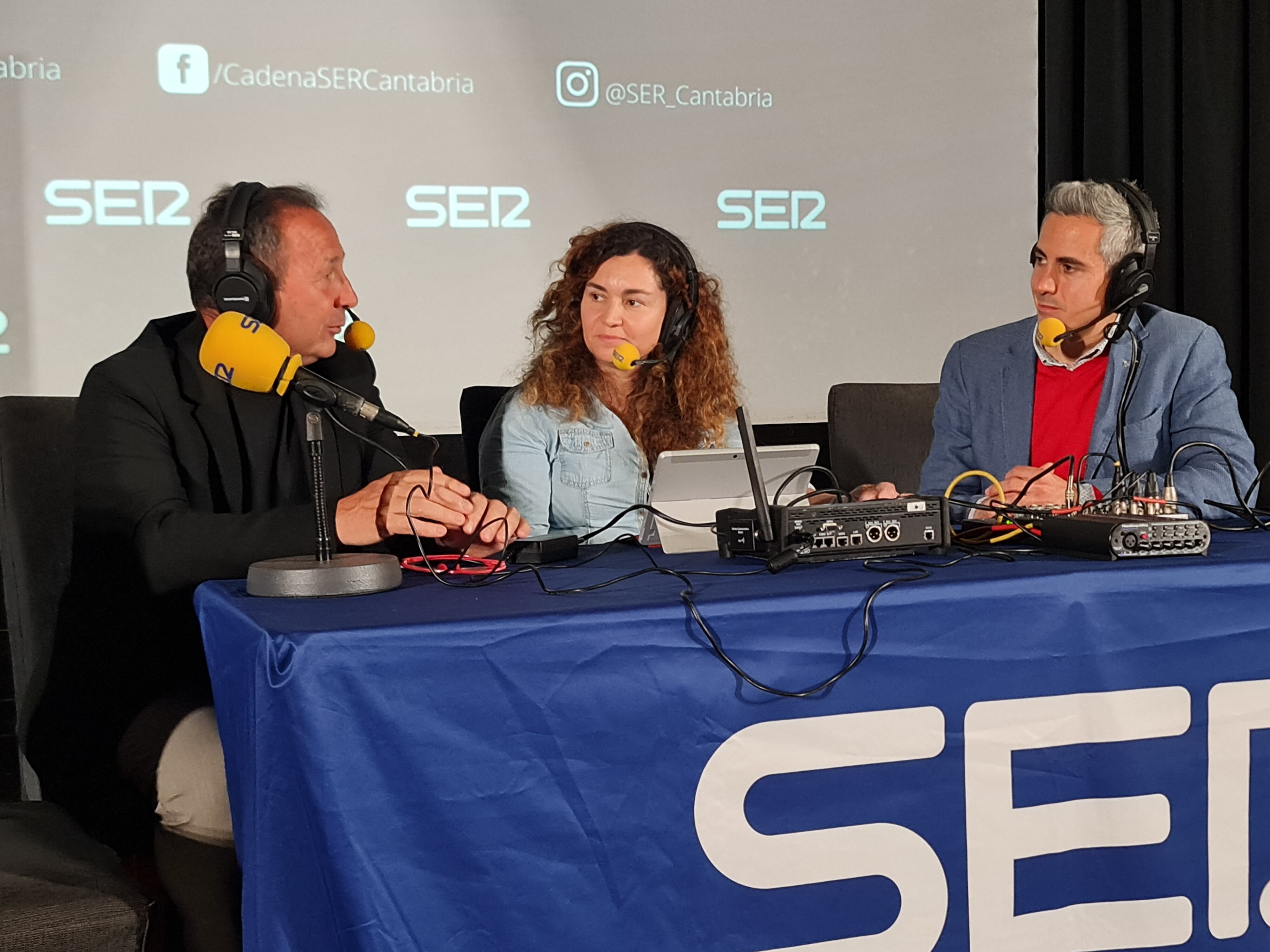 Norberto García y Pablo Zuloaga en IES Montesclaros.