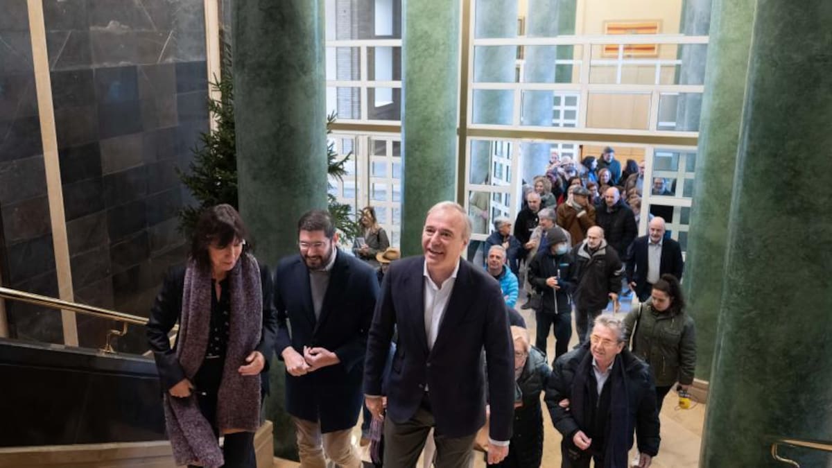 Azcón: "No he acudido a Madrid porque prefiero estar con los aragoneses"