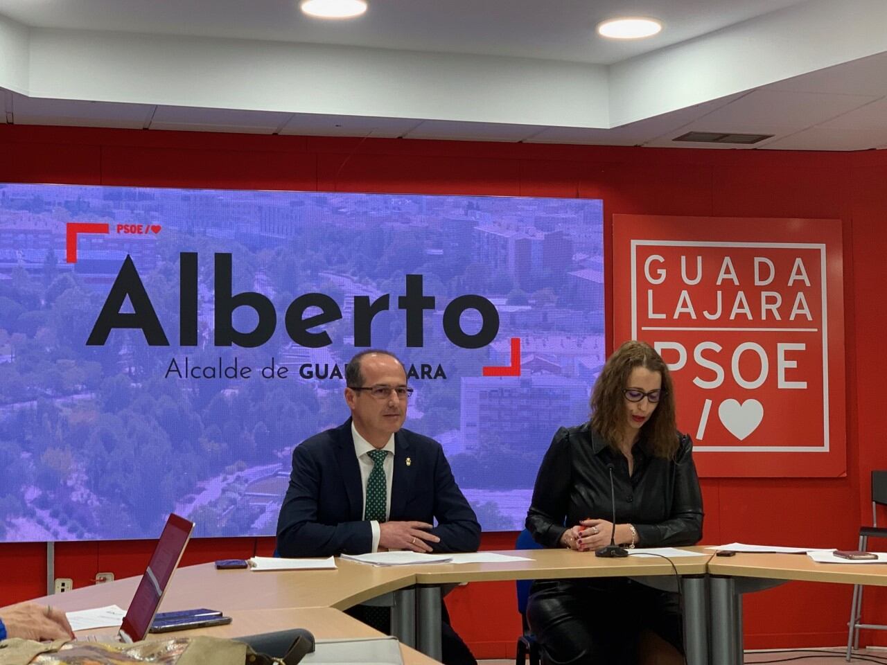 Alberto Rojo y Sara Simón/Foto SER GU