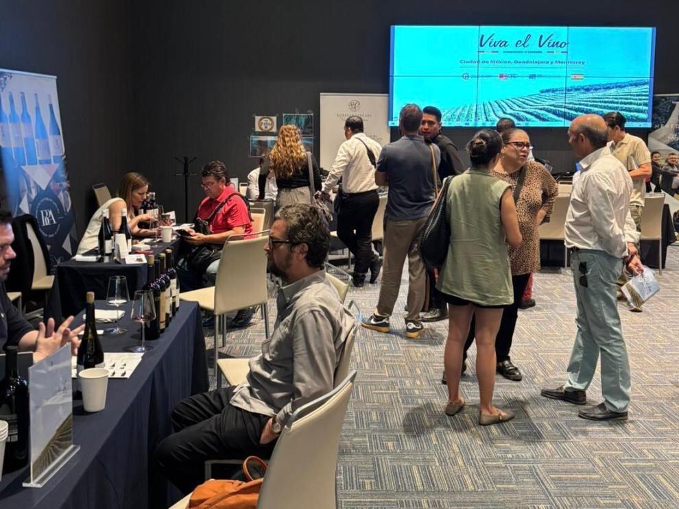 Las bodegas aragonesas han visitado México de la mano de Arex