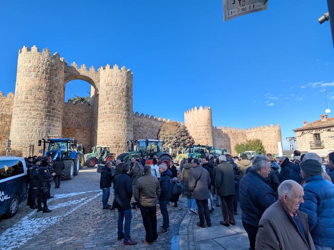 Tractorada Ávila./Ser Ávila