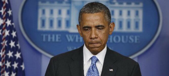 El presidente Barack Obama durante su comparecencia en la Casa Blanca