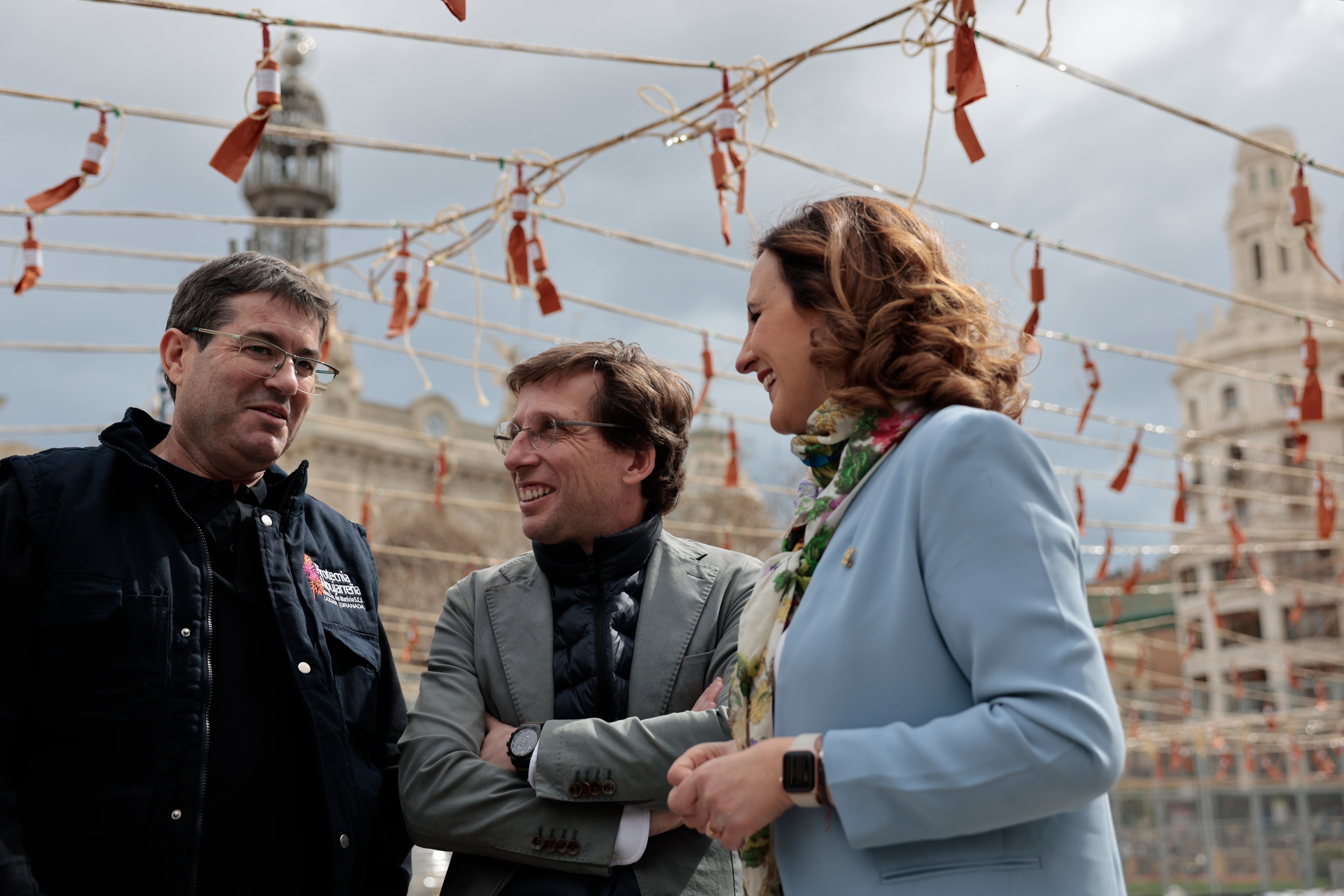 Almeida, dispuesto a acoger una &#039;cremà&#039; en Madrid. EFE/ Biel Alino