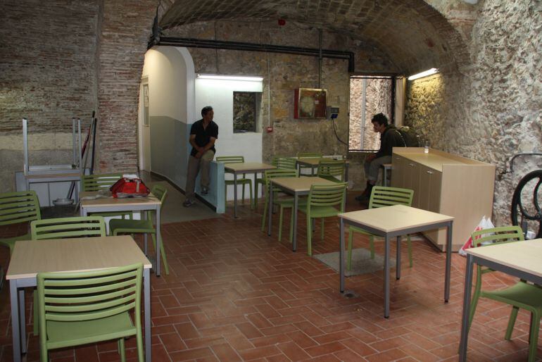 El menjador de la Sopa. Foto: ACN