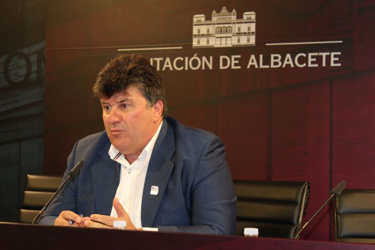 El portavoz del PP en la Diputación de Albacete, Antonio Serrano