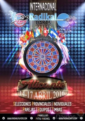 Campeonato Internacional de Dardos &quot;Radikal Darts&quot; de Alicante 2016