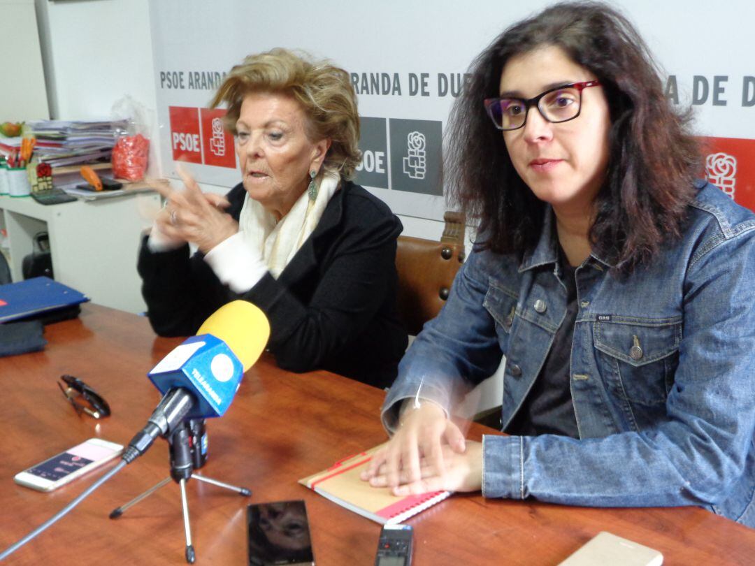 Mar Alcalde y Leonisa Ull en una imagen de archivo de mayo de 2018