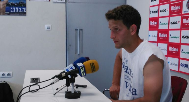 Miguel Núñez, en sala de prensa