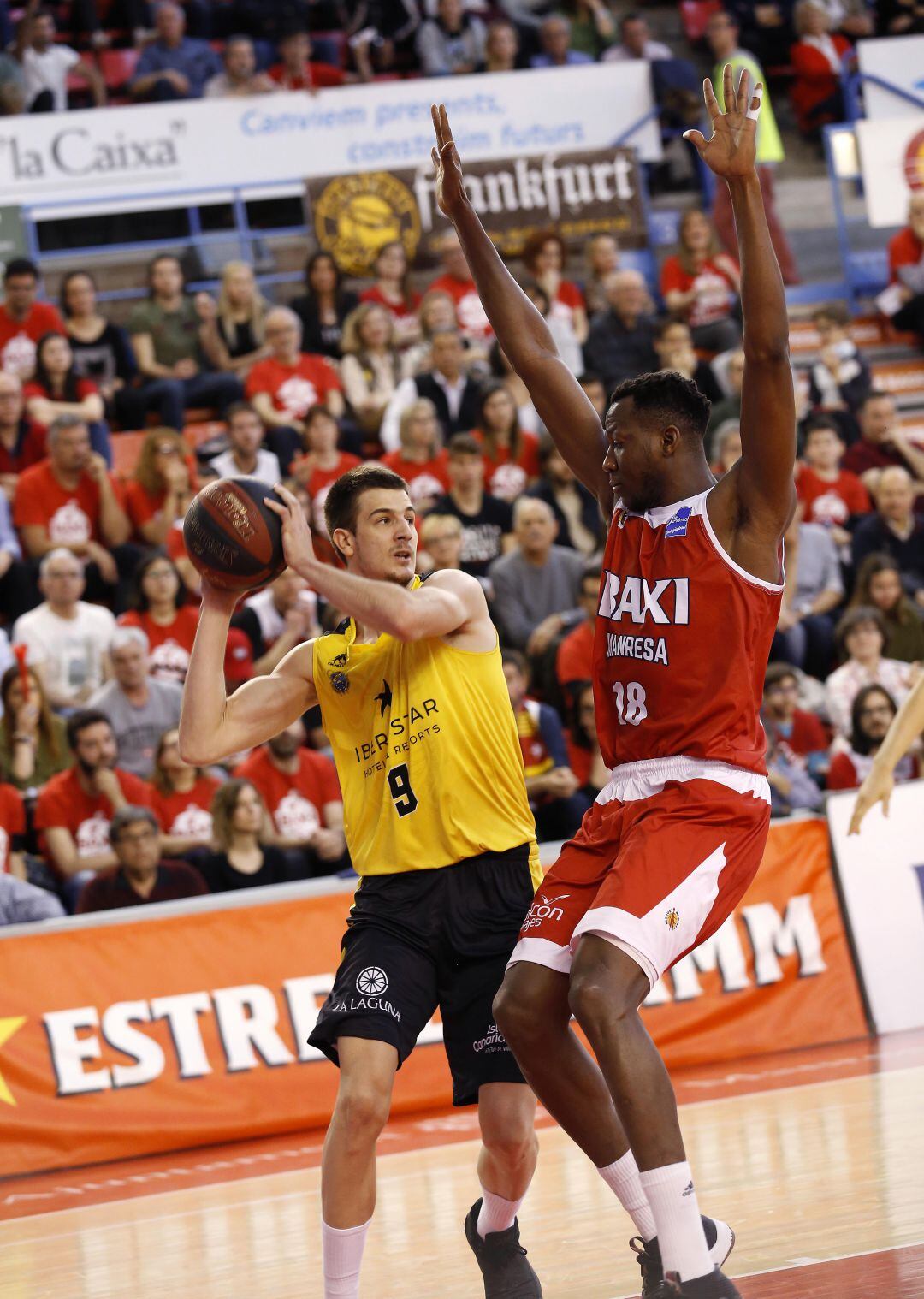 El alero argentino fue uno de los destacados ante el UCAM Murcia