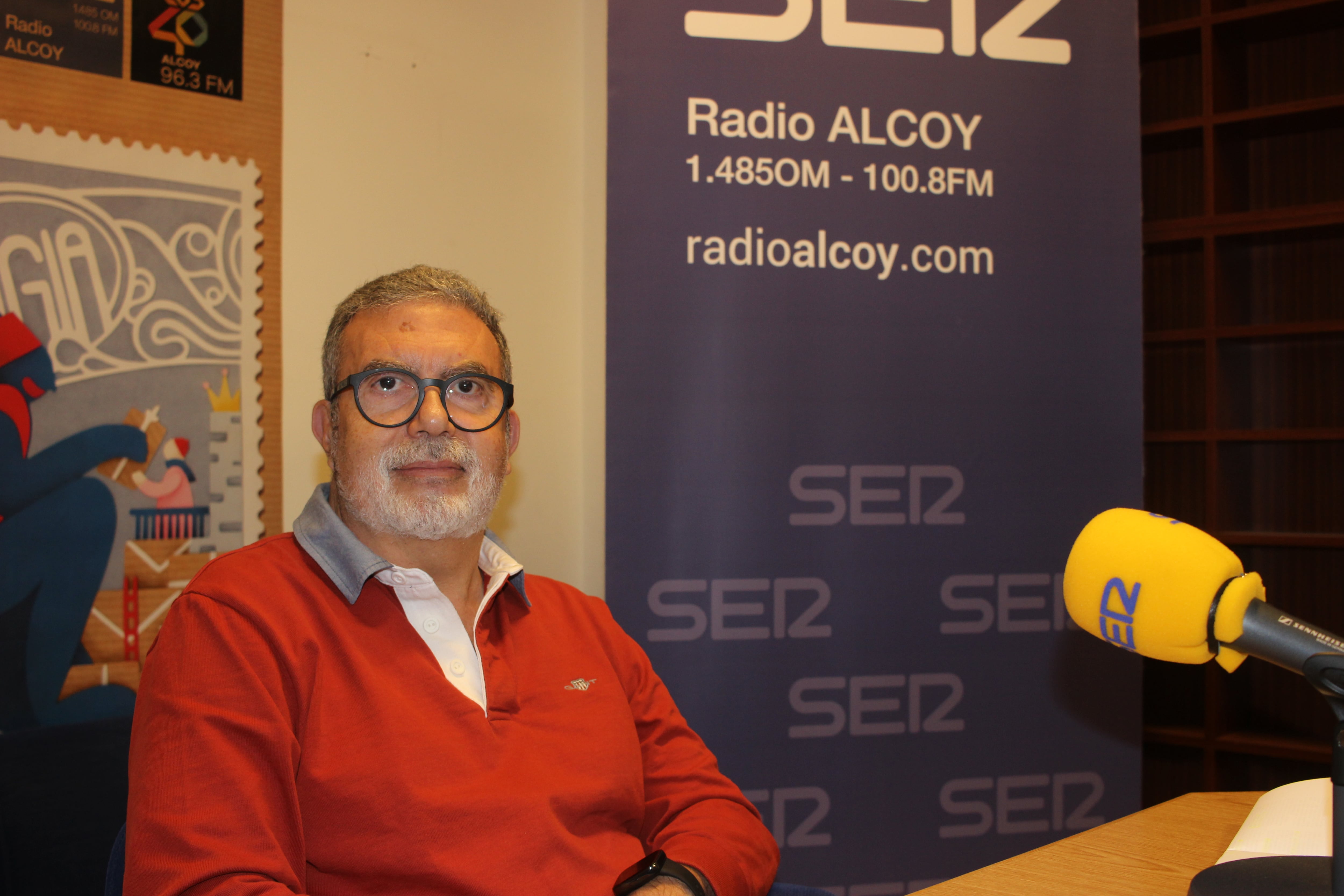 Rafa Hernández en Radio Alcoy