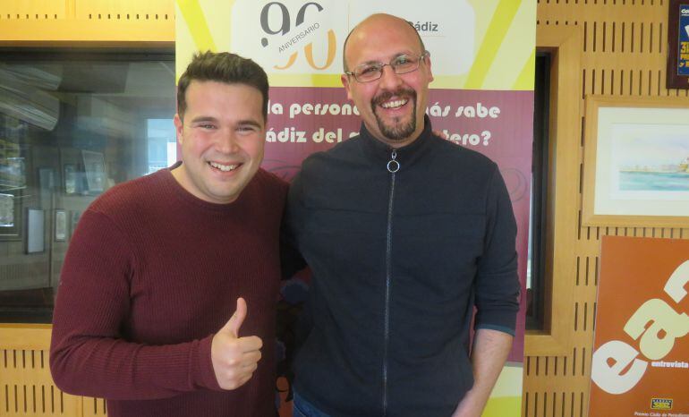 Roberto Gómez y Antonio Caro, concursantes de la sexta preliminar del Doctorado Honoris Cádiz