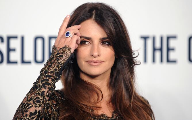 Penélope Cruz en la presentación de &#039;El consejero&#039; en Londres en octrubre de 2013