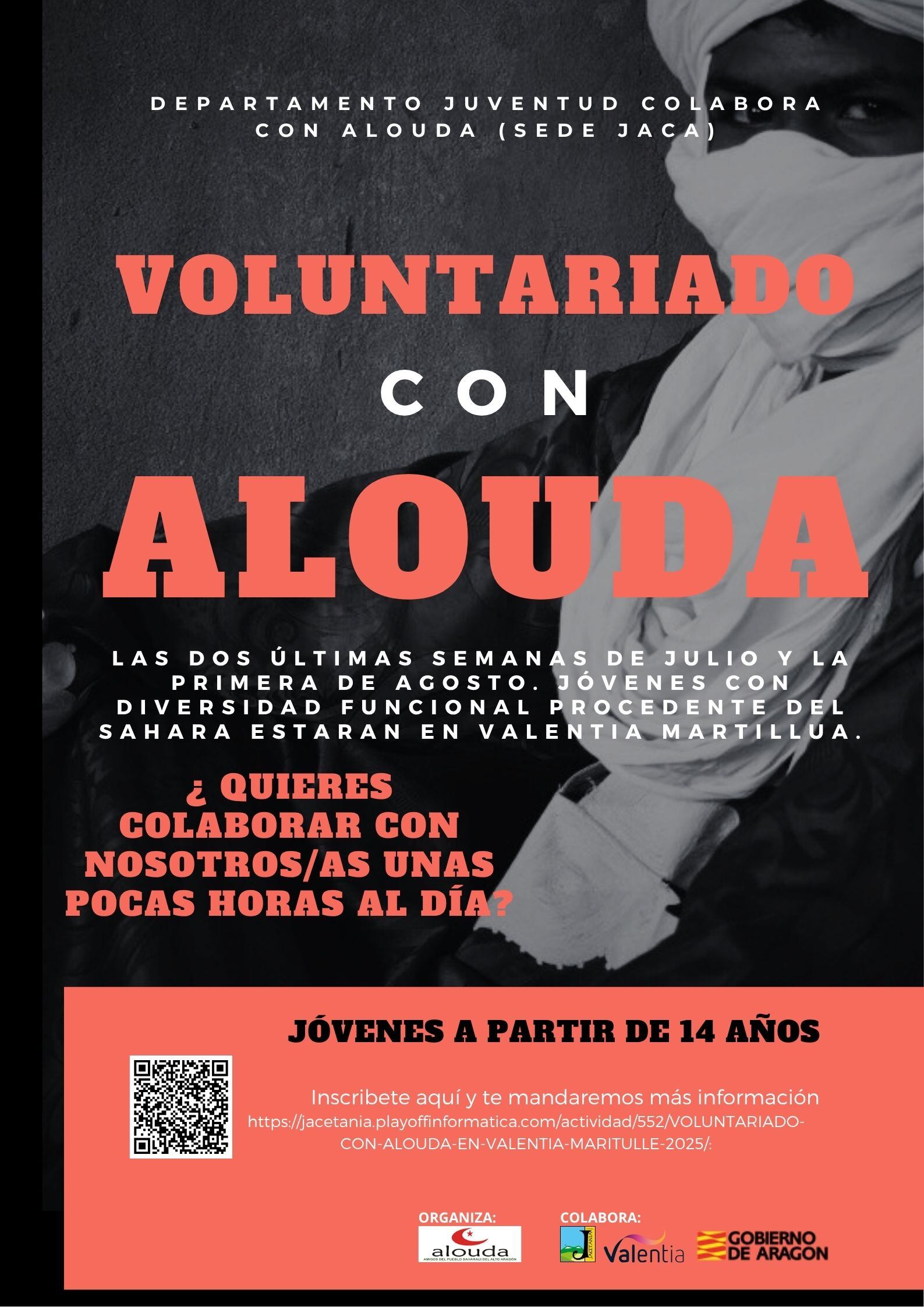 Medio centenar de niños llegan de la mano de la asociación Alouda