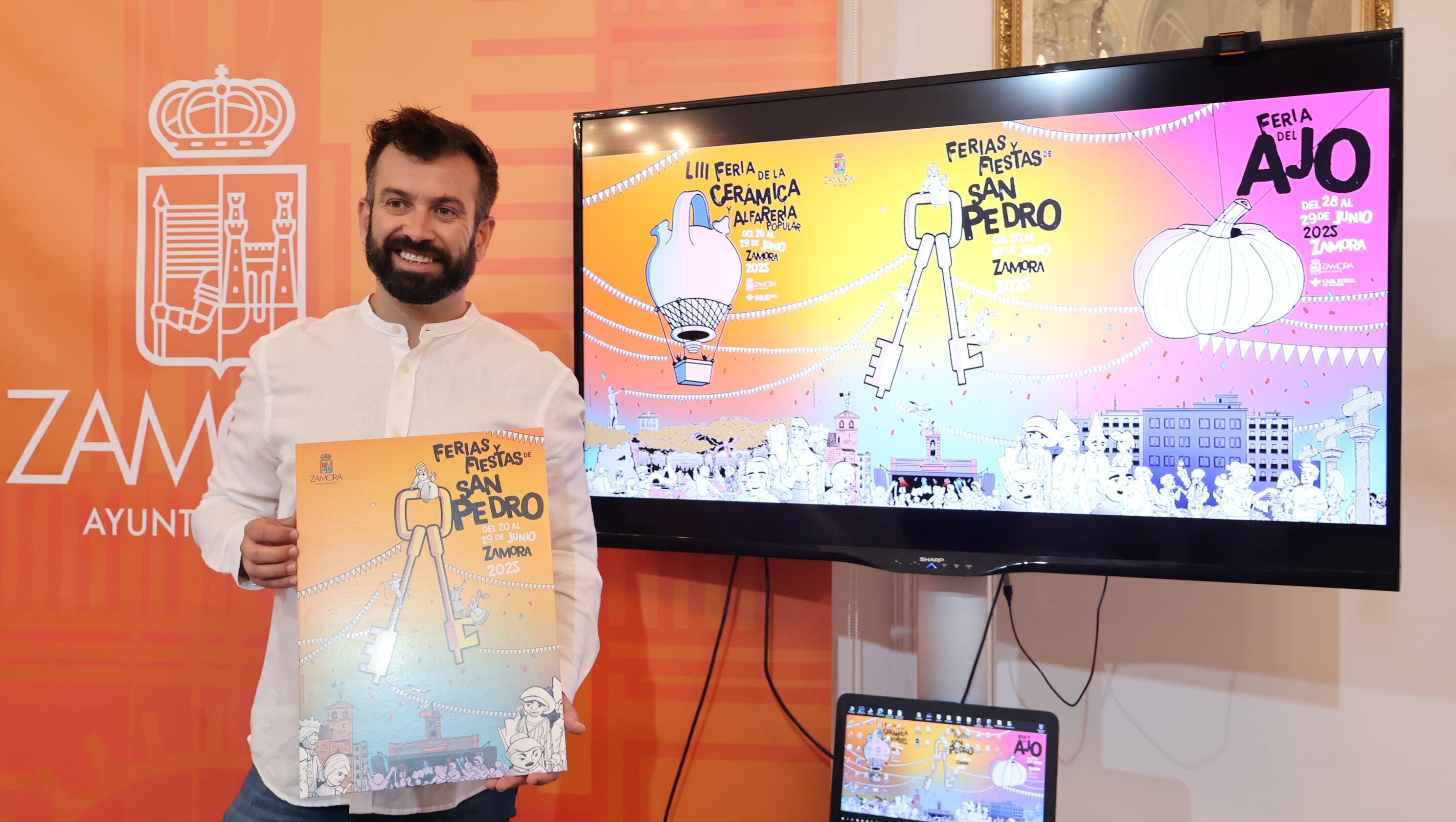 David Gago durante la presentación del programa para este 2025