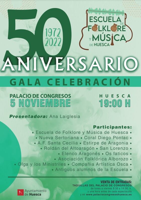 Cartel anunciador de la Gala