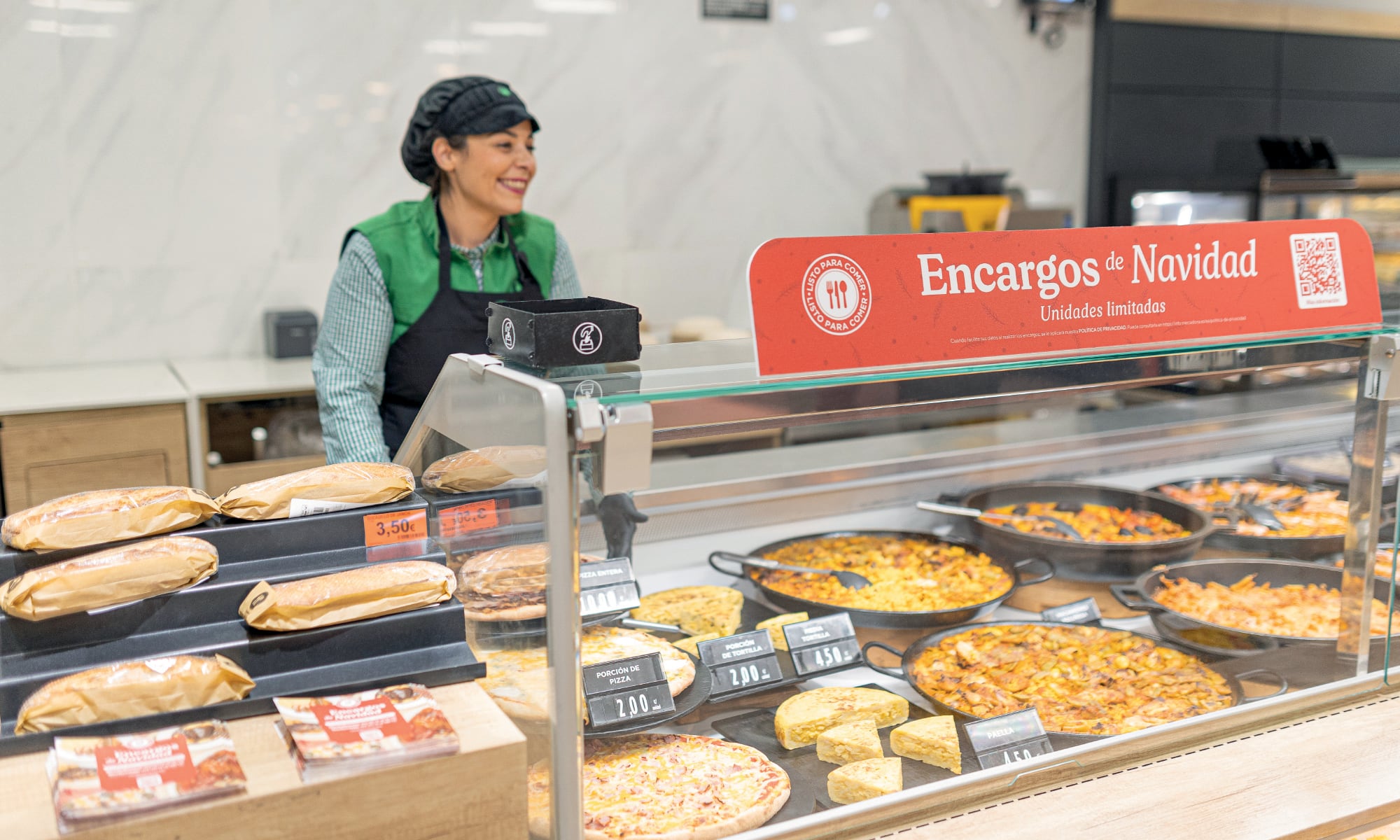 Encargos de Navidad en Mercadona.