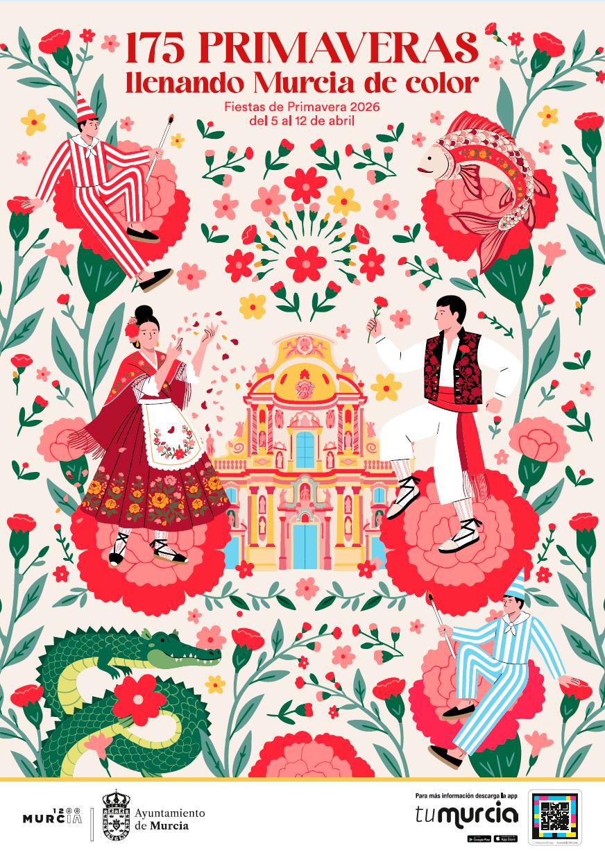 Cartel de las Fiestas de Primavera 2026