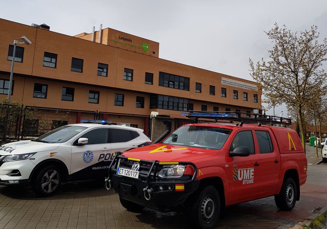 UME y Policía Local ya tuvieron que intervenir en la residencia de Leganés donde estaba ingresada la anciana.