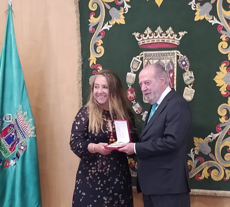 Myriam Seco, Medalla de Oro de la provincia de Sevilla